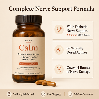 Hale Calm - Complete Nerve Support for Burning, Tingling Hands & Feet