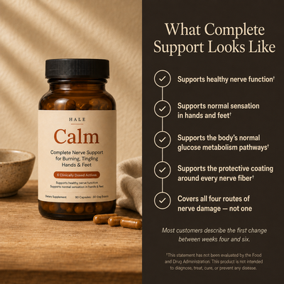 Hale Calm - Complete Nerve Support for Burning, Tingling Hands & Feet