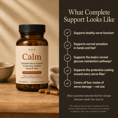 Hale Calm - Complete Nerve Support for Burning, Tingling Hands & Feet