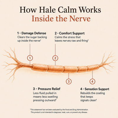 Hale Calm - Complete Nerve Support for Burning, Tingling Hands & Feet